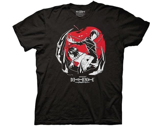 Ripple Junction Death Note 2 Panels Adult T-Shirt - Image 1