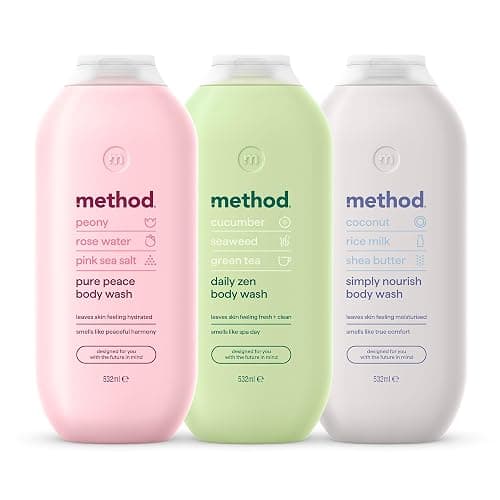 Method Duschgel, Simply Nourish, Kokosnuss, Reismilch und Sheabutter, 1 Stück, 532 ml thumbnail 6
