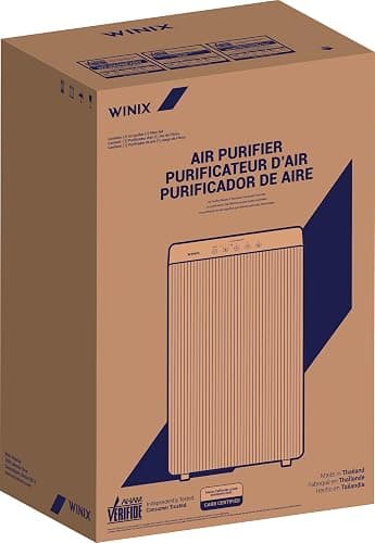 WINIX 5510 Air Purifier (New Generation of 5500-2 with App Support) for Home Large Room Up to 1881 Ft² in 1 Hr, True HEPA, High Deodorization Carbon Filter and Auto Mode, Captures Pet Allergies, Smoke thumbnail 14