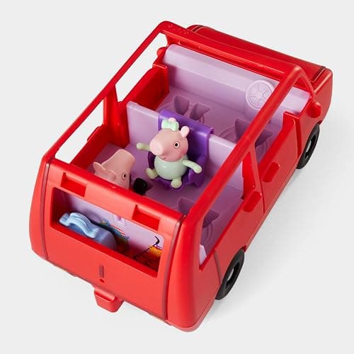 PEPPA PIG Peppa's Big Family Car with 2 Figures (Fits 5), Toy Car Playset for Girls and Boys 3 and Up thumbnail 10