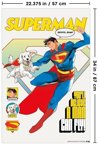 DC Studios Superman (2025) - Illustrated Poster thumbnail 3