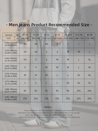 Baggy Hip Hop Jeans for Men Wide Leg Skater Denim Pants Casual Loose Fit Long Trousers thumbnail 4
