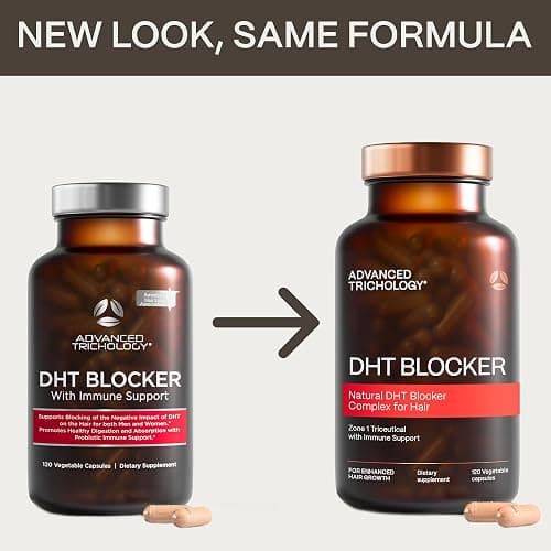DHT Blocker - Hair Growth Supplement for Genetic Thinning for Men and Women | Approved* by American Hair Loss Association | Guaranteed, Backed by 20 Years of Experience in Hair Loss Treatment Clinics thumbnail 7