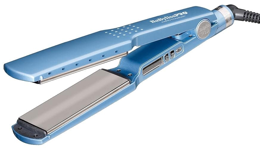 BabylissPRO Nano Titanium Ionic Hair Straightener, Professional Flat Iron For All Hair Types - Image 1