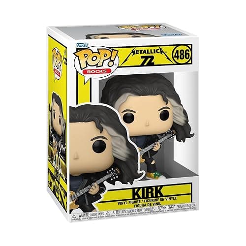 Funko Pop! Rocks: Metallica - Kirk - 72 Seasons - Collectable Vinyl Figure - Gift Idea - Official Merchandise - Toys for Kids & Adults - Music Fans - Model Figure for Collectors and Display - Image 1