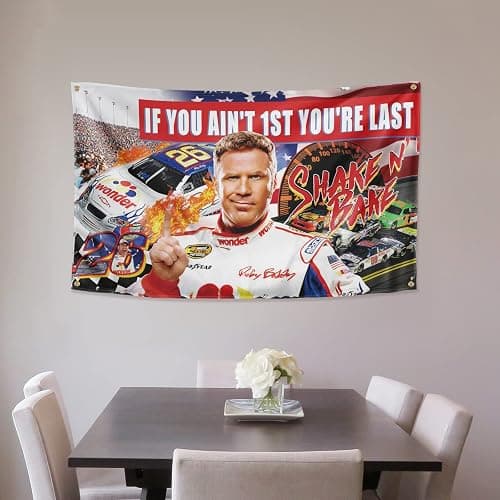 OOOYIY If You Ain't 1st First You're Last Flag College Flags 3×5 Feet Funny Poster Banner Wall Outdoor Hanging Flag with 4 Brass Grommets for College Dorm Room Decor thumbnail 2