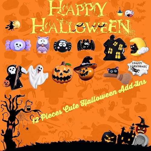 Halloween Slime Kit,6 Packs Scented Butter Slime with Special Halloween Stickers Add-ins,Slime Making Kit for Girls Ages 8-12,Halloween Party Favor for Girls and Boys thumbnail 6