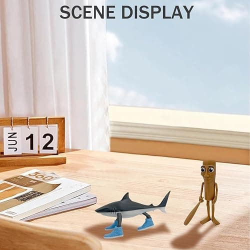 Italian Brainrot Toys, 3D Printed Doll AI Italian Animals Toy, Tung Tung Tung Sahur Figure Toy, Birthday Party Decorations Gifts, Collectible Figure for Adults Kids (A) thumbnail 6