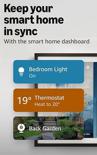 Amazon Echo Show 15 (newest gen) | Full HD 15.6" smart display with Alexa, built-in Fire TV and Alexa Voice Remote thumbnail 4