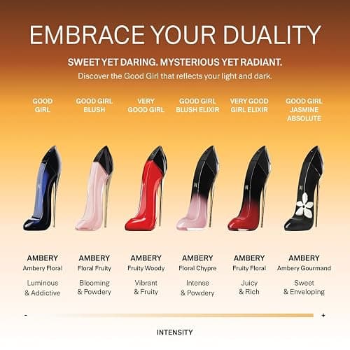 Carolina Herrera Good Girl Jasmine Absolute Eau de Parfum Spray | Decadent Ambery Gourmand Perfume for Women with Mandarin, Blackcurrant, Toffee & Tonka - Designer Women's Fragrance thumbnail 5