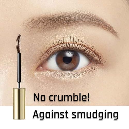 HEROINE MAKE by KISSME Brown Mascara Waterproof, Waterproof Mascara Volume and Length by Tubing Fiber for Long & Curl Eye Makeup for Women, Natural Lash Look for Sensitive Skin from Japan 1 EA thumbnail 4