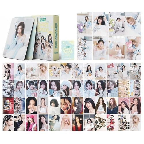 Twice Photocards 2025 New Lomo Cards,Twice Cards for Gift and Fans Collection (55PCS-Yellow) - Image 1