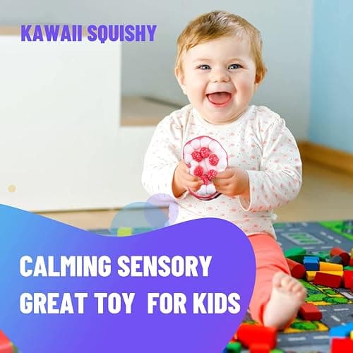 Anboor Squishies Cake Slow Rising Kawaii Squishie Toy for Collection Color Random thumbnail 3