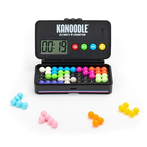 Educational Insights Kanoodle Ultimate Champion - 3D Brain Teaser Puzzle with Timer, Handheld Travel Games & Toys for Single Player, Challenging Logic Puzzles & Gifts for Kids, Teens & Adults Ages 7+ thumbnail 3