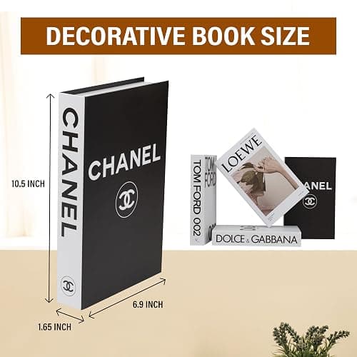 PROBENEX Decorative Books_White – Fake Books for Home & Room Decor, Aesthetic Shelf & Designer Set - White_large thumbnail 2