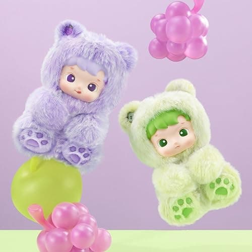 POP MART HACIPUPU Gummy Bear Series-Vinyl Plush Pendant Blind Box, Random Design Action Figures Collectible Toys Decorations, Holiday Birthday Gifts for Girls and Boys, Single Box thumbnail 5