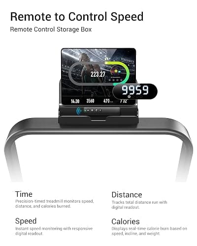 LONTEK 3-in-1 Foldable Treadmill with 300 LBS Capacity, 15% Walking Pad Treadmills for Home and Office, 2.5 HP Under Desk Treadmill with Quiet Brushless thumbnail 3