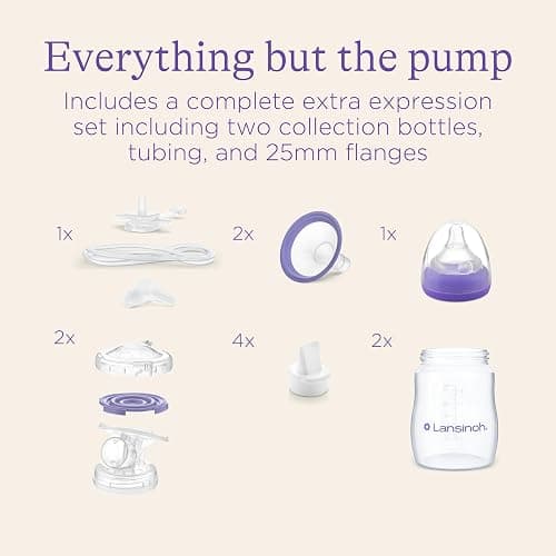 Lansinoh Extra Pumping Set for Signature Pro and Smartpump Breast Pumps thumbnail 4