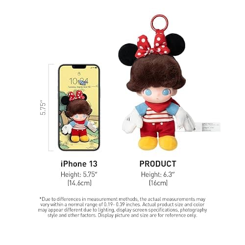 POP MART DIMOO WORLD × DISNEY Series-Vinyl Plush Keychain Blind Box, Random Design Action Figures thumbnail 7