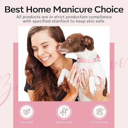 modelones Builder Nail Gel, 2 Pcs Clear and Cover Nude Builder Nail Polish, 8-in-One Apex Building Thickening Strengthener Extension Rubber Color Base Gel for DIY Home Salon Gifts LED Lamp Cured 10ml thumbnail 8