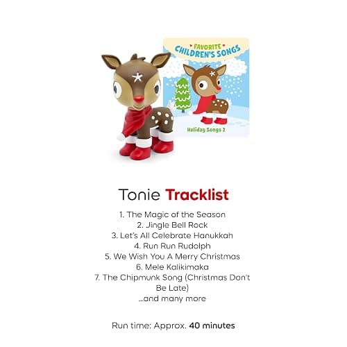 Tonies Favorite Children's Songs: Holiday Songs Volume 2 Audio Toy Figurine thumbnail 5