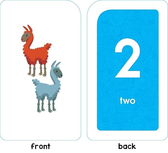 School Zone Numbers 0-25 Flash Cards: Toddler, Preschool, Kindergarten, Learn Math, Addition, Subtraction, Numerical Order, Counting, Problem Solving, Ages 4+, Packaging May Vary thumbnail 4