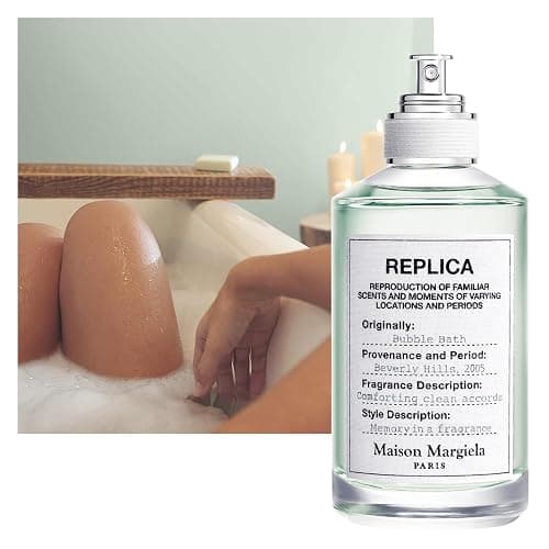 Maison Margiela Replica Bubble Bath - Gentile Floral Fragrance | Eau de Toilette with Soap Bubbles, Rose & Coconut Milk - Long Lasting - Relaxing Scent Perfect for Everyday Wear thumbnail 2