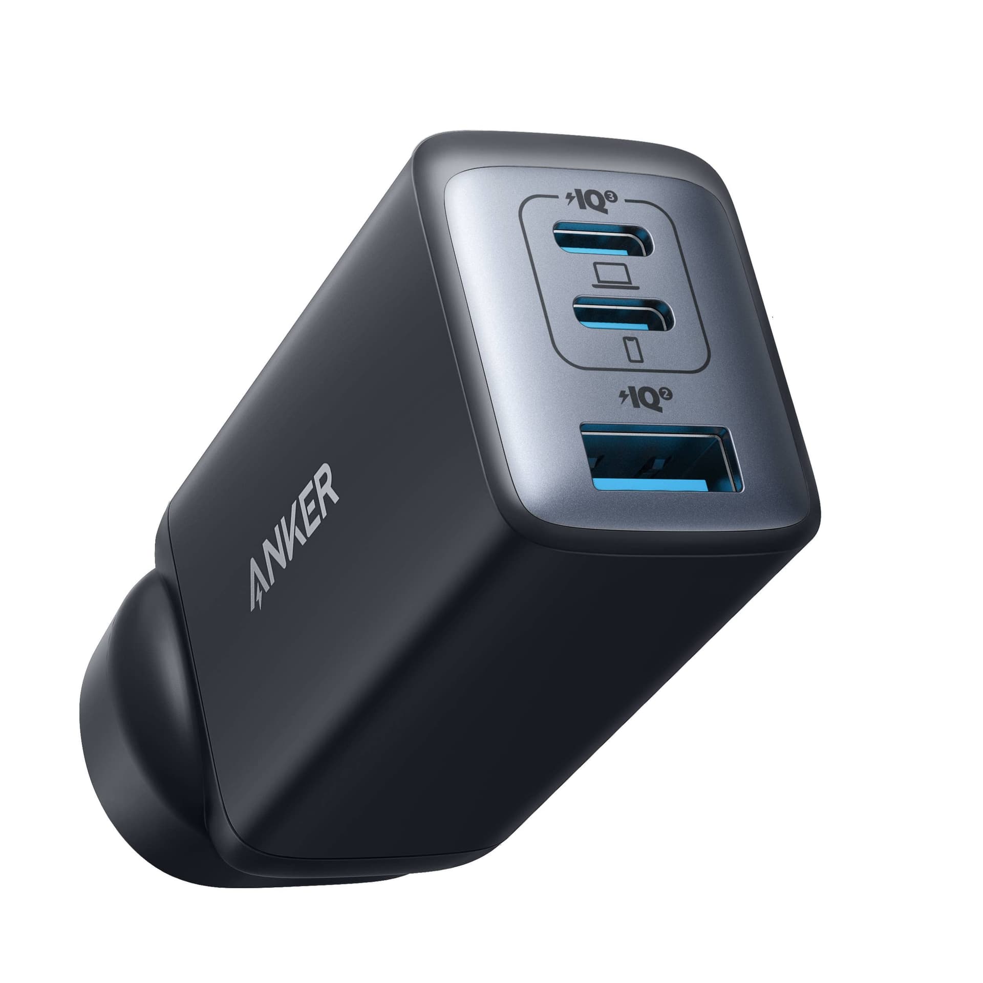 Anker USB C Charger(Nano II 65W),PPS 3-Port Fast Wall Charger for MacBook Pro/Air,iPad Pro,S20,XPS 13,Note 20/10+,iPhone 17 Pro Max/17 Pro/17,iPhone 16/15/14 and More thumbnail 2