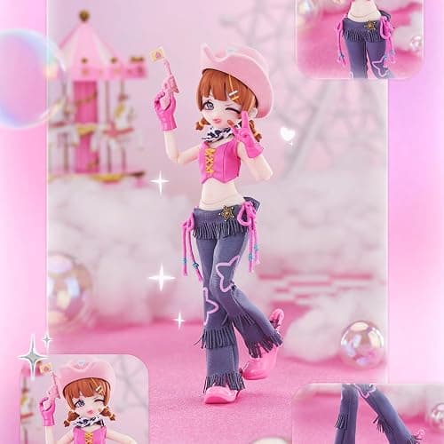 CALEMBOU BJD Blind Box, Eve Lynna Series 18cm Ball Jointed Doll, Cute Dress Up Doll with Joints, Collection Action Figure Toys, Gift for Girls Boys (Eve Lynna-1box) thumbnail 6
