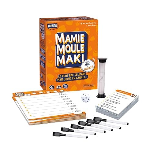 Mamie Moule Maki Version Ados et Parents - Jeu de société à partir de 10 Ans - Petit Bac revisité idéal pour Jouer avec Les Plus Jeunes - 2 à 6 Joueurs thumbnail 7