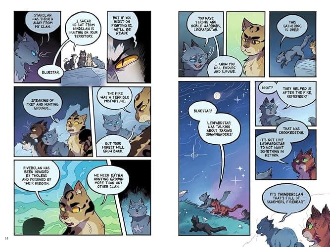 Warriors Graphic Novel: The Prophecies Begin, Part Three of Three: A Full-Color Graphic Novel Adaptation of the Warriors Cats Series thumbnail 3