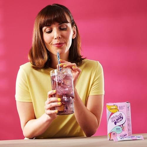 Wyler's Light Singles to Go Powder Packets, Water Drink Mix, Variety Pack, Watertok Fun Flavors, Cotton Candy, Mermaid, Peach Ring, Unicorn, Sugar & Caffeine Free, On-The-Go, 20 Count (Pack - 1) thumbnail 4