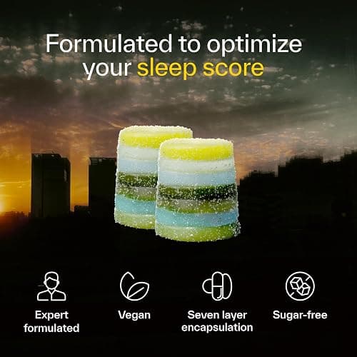 Elo Non-Groggy Sleep Gummies for Restful Recovery | with Magnesium, L-Theanine & Low-Dose Melatonin | Fall Asleep Faster, Wake Refreshed | Sugar-Free, Vegan | 28 Servings thumbnail 5