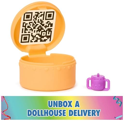 Gabby's Dollhouse Kitty Care Ear Purrfect Playroom – 17-Piece Playset with 4 Toy Figures, Dollhouse Furniture, Doll Accessories & Baby Doll Stuff for Kids Ages 3+ thumbnail 10