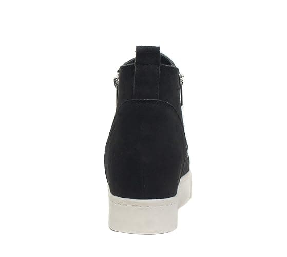 Soda Taylor Hidden Wedge Sole Booties Ankle Heels Sneaker Shoes Side Zipper thumbnail 6