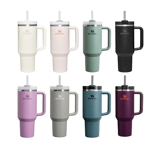 STANLEY 1913 Quencher H2.0 FlowState Mug Isotherme avec Paille 1.2L - Froid Pendant 11 Heures - Glacé Pendant 48 Heures - Thermos Lavable au Lave-Vaisselle - Gourde Inox Sans BPA - Ash thumbnail 10