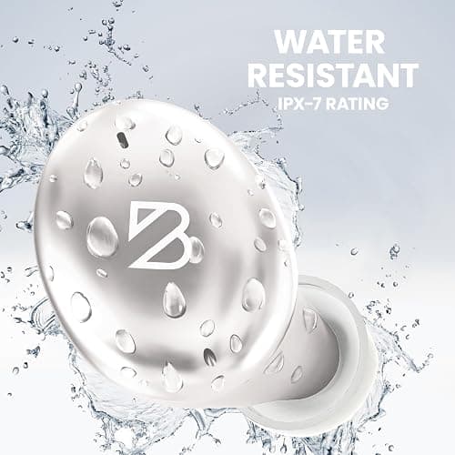 Back Bay Audio Tempo 30 Wireless Earbuds for Small Ears - Award-Winning Sound, Sweatproof Bluetooth Earbuds, Comfortable Ear Buds for Women, Silver Earphones Small Ear Canals, Long Battery Headphones thumbnail 6