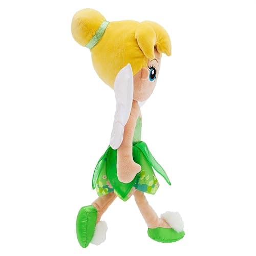 Disney Store Official Princess Plush Doll, Tinker Bell from Peter Pan, Medium 14 Inches, Soft Plushy with Embroidered Features, Princess Toys for Girls, Disney Dolls, Stuffed Animals for Girls - Tinker Bell thumbnail 2