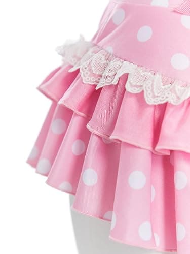 haikyuu Women Strawberry Bikini Set Vintage Polka Dots Swimsuit Kawaii Cute Bathing Suit Y2k Swimwear thumbnail 4