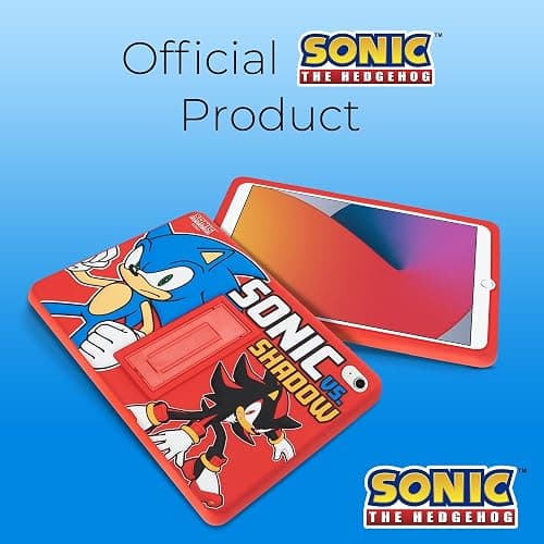 Sonic Kids iPad Case - 10.9 Inch Case for iPad 10th Generation (2022) & A16 11th Generation 11 inch (2025) - Tablet Cover with Stand, Shockproof Silicone Protector thumbnail 7