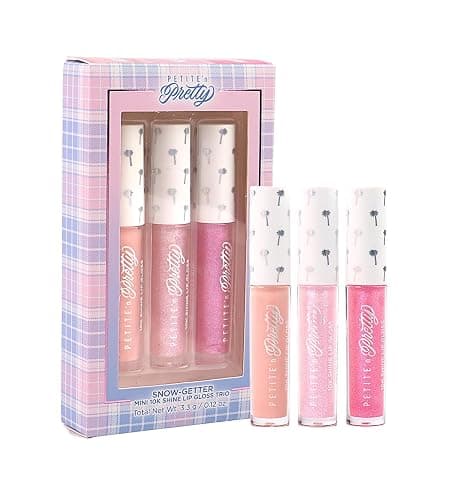 Petite 'N Pretty Snow Getter Lip Gloss Set – Mini 10K Shine Trio for Kids, Tweens & Teens – Non-Toxic, High-Gloss Sparkly Makeup – Gift-Ready Clean Beauty Set thumbnail 2