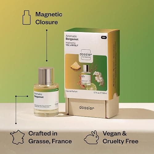 Dossier - Aromatic Bergamot - Inspired by MYSLF - Men EDP | 1.7 fl oz (50ml) - Bergamot Perfume - Aromatic Bergamot Eau de Parfum for Men - Bergamot Perfume Women, Long-Lasting, Vegan thumbnail 5