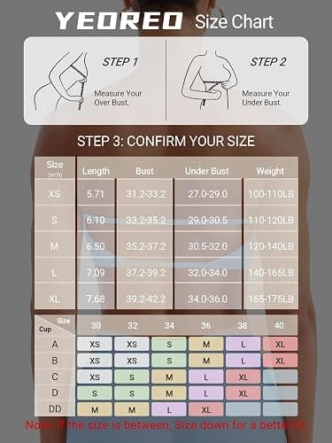YEOREO Women Strapless Bandeau Sports Bra Padded Tube Top Workout Impact Backless Bralette Seamless Gym Yoga Everyday Bras thumbnail 6