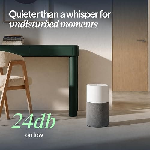 BLUEAIR Air Purifier for Home HEPA Air Purifiers for Pets, Allergies, Dust, Nursery, Office HEPASilent Techonolgy Air Cleaner for Small Rooms 432 sq ft coverage - Blue Pure 511 thumbnail 4