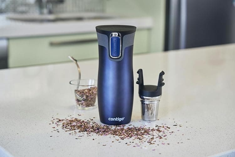 Contigo West Loop Autoseal Travel Mug, Stainless Steel Thermal Mug, Vacuum Flask, Leakproof Tumbler, Coffee Mug with BPA-Free Easy-Clean Lid thumbnail 7