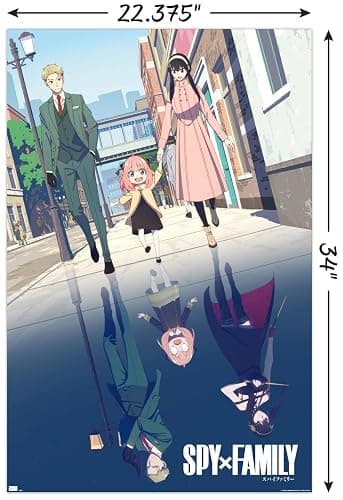 Trends International Spy x Family - Family Key Art Wall Poster, 34L x 22.4W, Unframed Version thumbnail 3