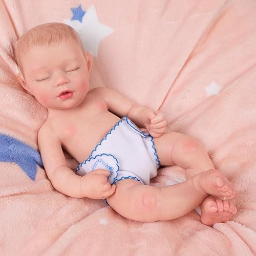 BABESIDE 6 Pcs Baby Doll Diapers for 12-15 Inch Dolls, Reusable & Washable Doll Underwear Fits Newborn Baby Dolls, Pretend Play Accessories for Toddlers Girls thumbnail 8