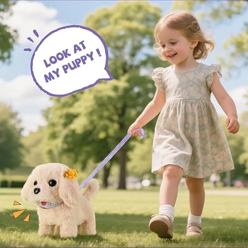 Vanvimen 16 Pcs Robot Dog Toys for Girls, Toys for 3 4 5 6 7 8 Year Old Girls Kids Boys, Realistic Robot Puppy Toddlers Girl Toy for 5-7 6-8, Ideas Birthday Gifts for Girl 3 4 5 6 Year Old thumbnail 4