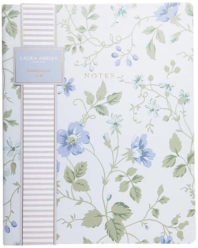 Laura Ashley Writing Journal Notebook 256 Lined Pages Premium Hardcover | Assorted Cover Patterns, Compact Portable Size, Smooth Lined Writing Pages, Sturdy Hardcover Protection, Gift-Ready - Image 1