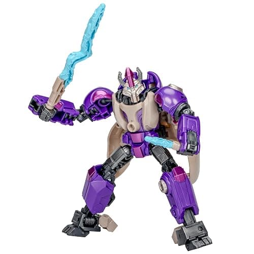 Transformers One Prime Changer Alpha Trion 5-Inch Robot Action Figure, Interactive Toys for Boys and Girls Ages 6 and Up - Image 1